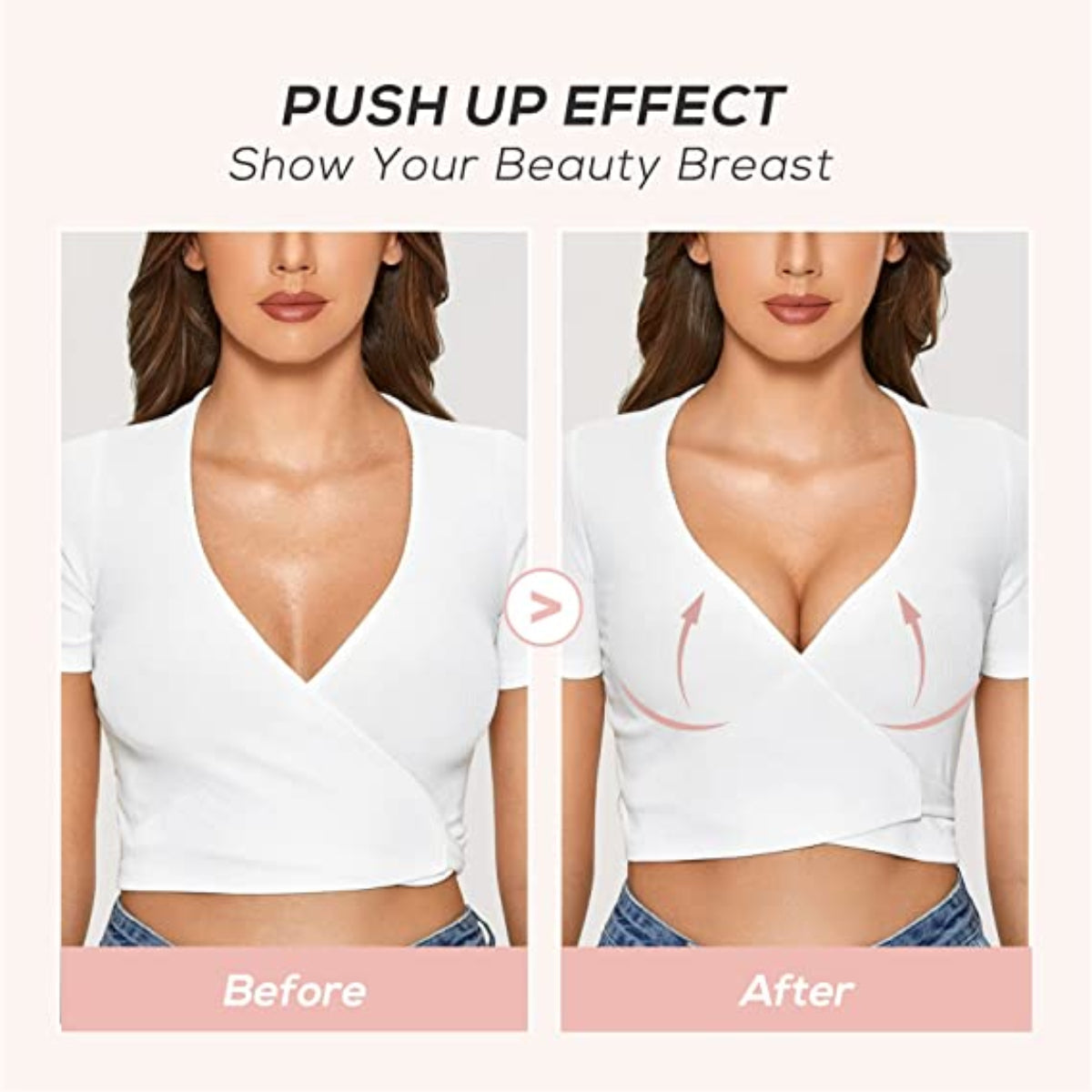 36c Bras for Women Push up Ladies Seamless Beauty Back Underwear No Steel  Ring Sports Bra Sexy Push Up at  Women's Clothing store