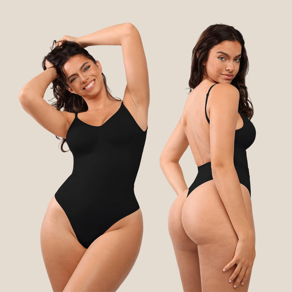 Invisible Backless Slimming Thong Full Bodysuit– Curvypower