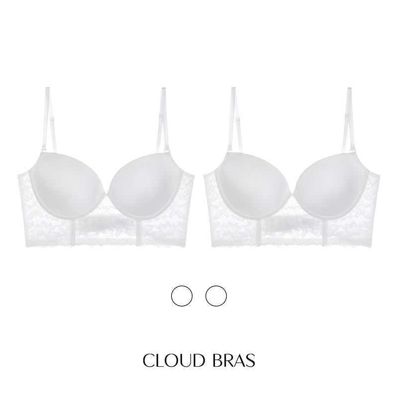 Cloud Bras®Women's Push Up Convertible Lace Backless Bra(BUY 1 GET 1 F