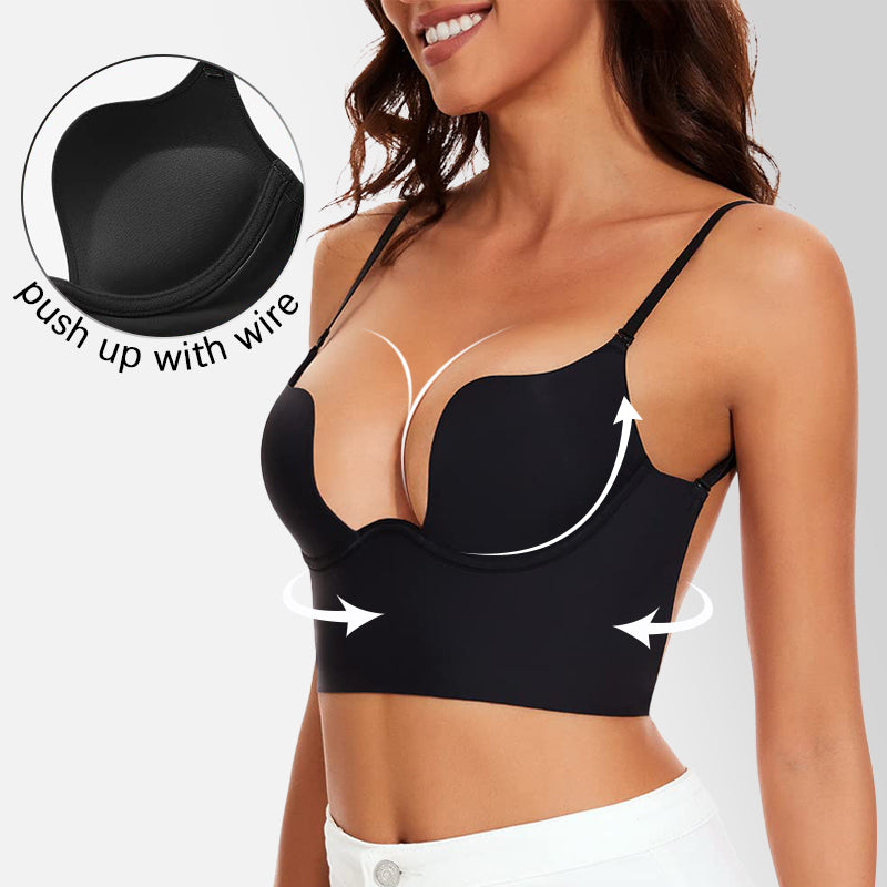 1 Best Seller Backless Push Up Bra with Inflatable Cups for