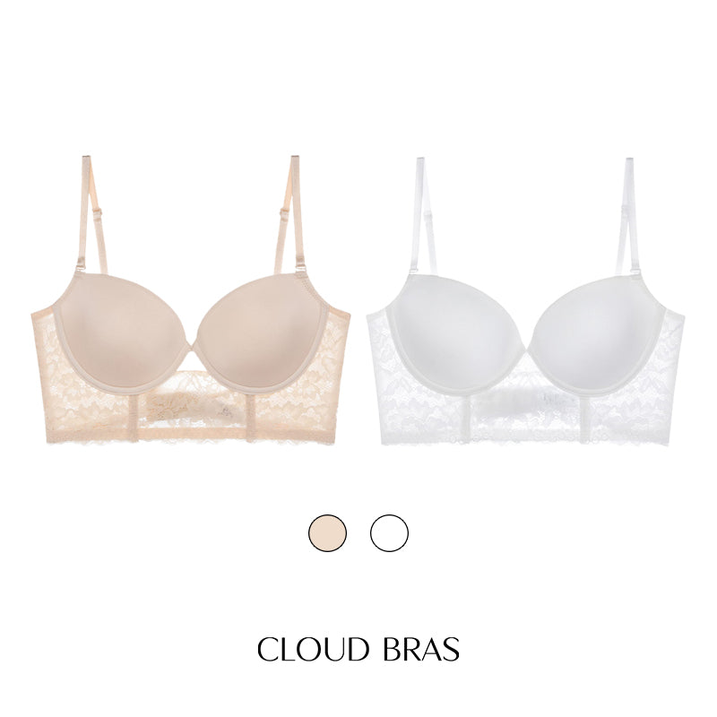 Cloud Bras®Women's Push Up Convertible Lace Backless Bra(BUY 1 GET 1 FREE)