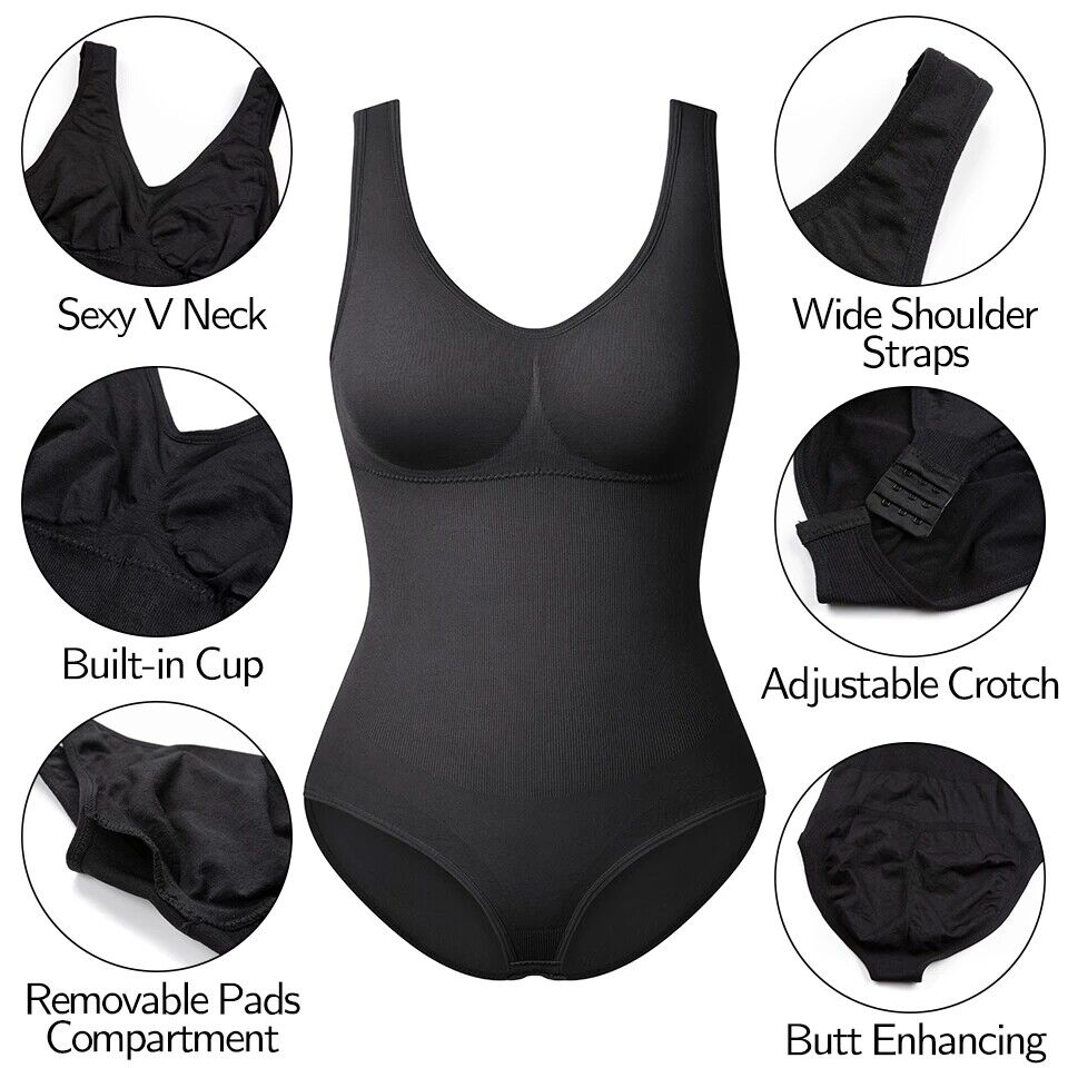 Cloud Bras®SMOOTHING SEAMLESS BUTT LIFT PLUS SIZE BODYSUIT(BUY 1 GET 1 FREE)