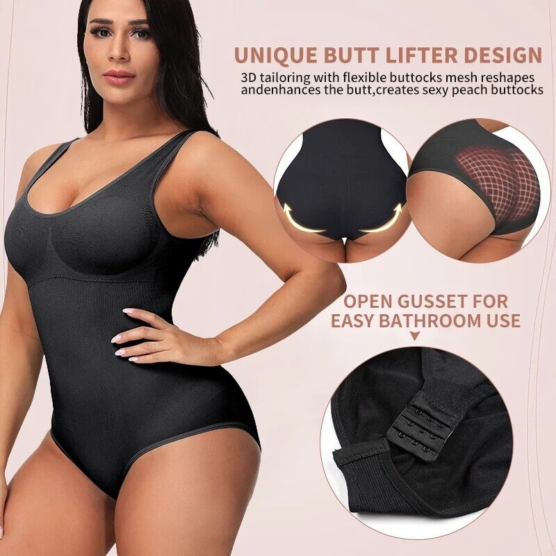 Cloud Bras®SMOOTHING SEAMLESS BUTT LIFT PLUS SIZE BODYSUIT(BUY 1 GET 1 FREE)