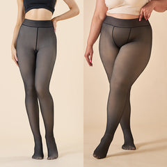 Cloudbras®Translucent Fleece Lined Tights