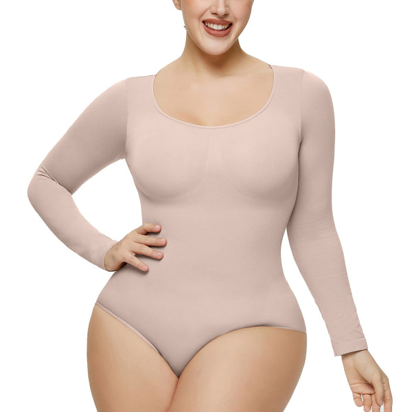 Kddylitq Cloud Bras Smoothing Seamless Full Bodysuit Smoothing