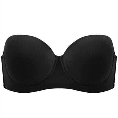 Cloud Bras®Undercover Curves Multi-way Strapless Bra(BUY 1 GET 1 FREE)2PCS Black