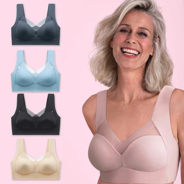 Cloud Bras® Wirefree Comfort Lift Push Up Mesh Lace Bras (BUY 1 GET 1 FREE)