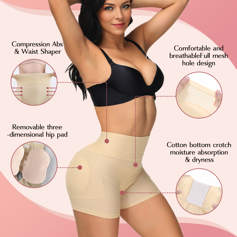 Cloud Bras®BBL Shorts Padded & High Waisted Shapewear（BUY 1 GET 2）